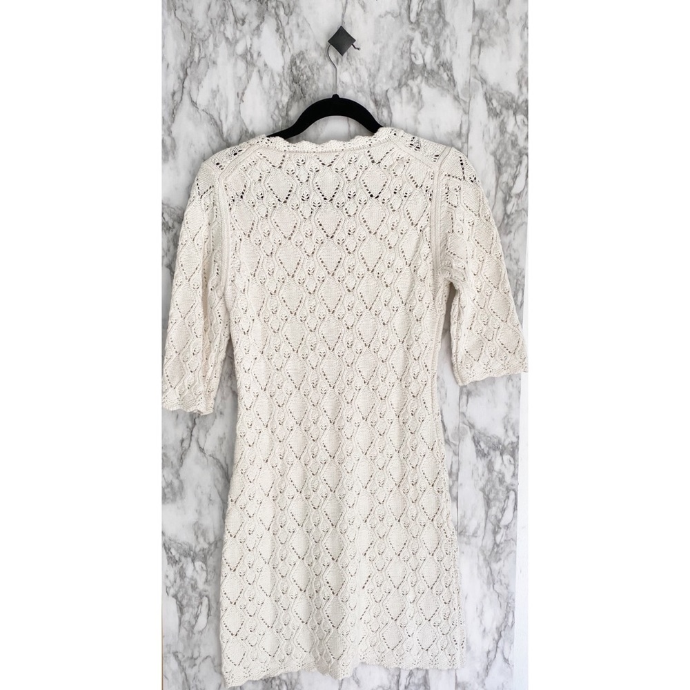 Rebecca Taylor La Vie diamond Crochet dress M NWT - Picture 4 of 4
